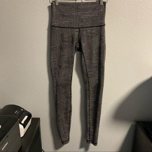 Lululemon Wunder Under Hi Rise Full Length Legging Geo